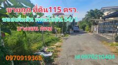 ขาย ที่ดิน ซอยเพิ่มสิน20 115 ตร.วา พหลโยธิน 54-1 บางเขน กทม เหมาะสร้างบ้าน