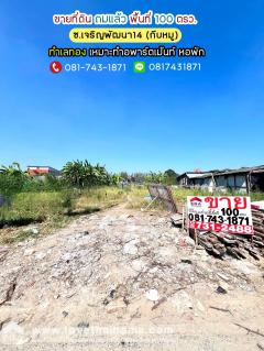 ขายที่ดินถมแล้ว ซอยเจริญพัฒนา14 (กีบหมู) พื้นที่ 100 ตรว. ทำเลทองของการลงทุน เหมาะทำอพาร์ตเม้นท์ หอพัก ขายแค่ 3.5 ล้านเท่านั้น ราคานี้ไม่มีอีกแล้วในตลาด