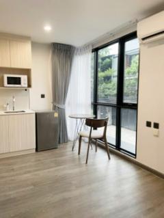 ขาย คอนโด Asher Privé สุทธิสาร 1 ห้องนอน 28 ตรม. ห้องมุม เป็นส่วนตัว เฟอร์และเครื่องใช้ไฟฟ้าครบ