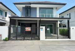 ขายและให้เช่าบ้านแฝด หมู่บ้านพฤกษา 118 เลียบวารี-มีนบุรี ถนนเลียบวารี เขตหนองจอก กรุงเทพมหานคร