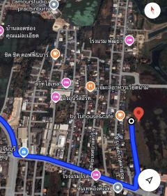ขายที่ดิน เกือบ 1 ไร่ กลางเมือง อำเภอเมืองปราจีนบุรี ทำเลดี ขายในราคาต่ำกว่าประเมิน ถูกมากเกิน
