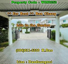 #Life in the garden, #BanChang *** Corner House for Rent ***-202503131029421741836582789.jpg