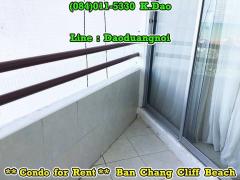 #Ban Chang Cliff Beach *** Condo for Rent *** Ban Chang +++ Sea View +++Rental Fee 8,000 Baht-202503171435561742196956749.jpg