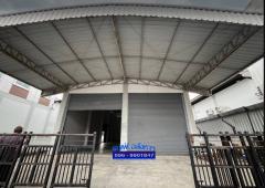 ขายโรงงานผลิตขนาดเล็กพร้อมโกดังริมถนนกาญจนาภิเษก - อ.ลาดหลุมแก้ว ทำเลดี 