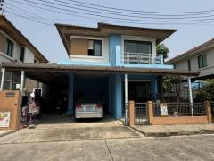 ขายบ้านเดี่ยว 2 ชั้น หมู่บ้านฮาบิเทีย ราชพฤกษ์-345 (รหัสทรัพย์ 202537) ต.บางคูวัด อ.เมืองปทุมธานี จ.ปทุมธานี ซอย41 ขนาด 50 ตรว.