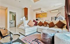Luxury-Condo-Villa-Asoke-@MRT-Phetchaburi,-2-storey-duplex-82-sq.m-2-Beds-2-Baths-37-38-floor-Corner