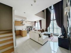 Luxury Condo Villa Asoke @MRT Phetchaburi, 2-storey duplex 82 sq.m 2 Beds 2 Baths 37-38 floor Corner Unit, Fully furnished-202503261326011742970361549.jpg