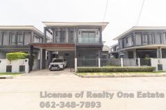 ขายบ้านใหม่ ไม่เคยเข้าอยู่! บ้านเดี่ยว 2 ชั้น โครงการ Centro ราชพฤกษ์-แจ้งวัฒนะ ทำเลดี ใกล้ทางด่วน เข้า-ออกเมืองสะดวก