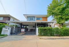 ขายบ้านเดี่ยว หมู่บ้านเพอร์เฟค พาร์ค สุวรรณภูมิ 4 เนื้อที่ 51 ตร.ว. สภาพสวย พร้อมอยู่