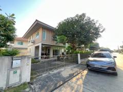 ขายบ้านเดี่ยว สไตล์โมเดิร์น หมู่บ้านคณาสิริ วงแหวน พระราม 5 เนื้อที่ 50 ตร.ว หน้าบ้านหันทิศเหนือ โล่ง โปร่ง ทันสมัย พร้อมอยู่