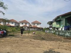 พื้นที่ดิน - 100 ตรว.  ใกล้กับ วัดกู้ บรรยากาศน่าอยู่ นนทบุรี   