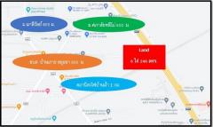 ขายที่ดิน ต.บ้านเกาะ อ.อยุธยา จ.อยุธยา  ใกล้ตลาดกลางกุ้ง โลตัสอยุธยา 6 ไร่ 2 งาน 42 ตร.ว. ติดถนนเดินทางสะดวก ซื้อเพื่อธุรกิจ หรือจัดสรรได้ 