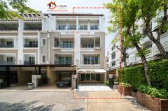 ให้เช่า ทาวน์โฮม 4 ชั้น บ้านกลางกรุง สาทร เจริญราษฎร์ หลังริม 3ห้องนอน