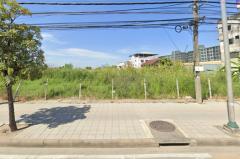 ขาย ที่ดิน ติดถนนฉลองกรุง 24 ไร่ 3 งาน 64 ตรว เหมาะทำโครงการจัดสรร CC