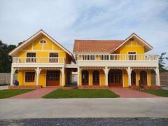 ให้เช่าถูกมาก!! อาคารพร้อมที่ดิน 580 ตร.ว. ทำเลทองการทำธุรกิจ ค้าขาย ร้านอาหาร ใกล้ตลาดบางน้ำผึ้ง อ.พระประแดง