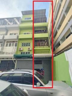ให้เช่าตึกแถว 5.5 ชั้น ห้องมุม 17 ตรว. ย่านสะพานควาย เขตพญาไท ใกล้ BTS สะพานควาย