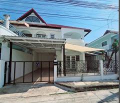  ให้เช่าบ้านแฝด หมู่บ้านซื่อตรง รัตนาธิเบศร์ เนื้อที่ 40 ตรว ใกล้ MRTไทรม้า นนทบุรี 