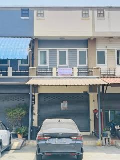 ขายทาวน์โฮม 2 ชั้น 19.5 ตร.ว. ม.สินทวีพุทธสาคร (กระทุ่มแบน) ทำเลดีเหมาะค้าขาย