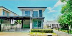 PT008 บ้านให้เช่า​ โครงการ​เซนโทร สุขสวัสดิ์-พระราม3 บ้านเลขมงคล หลังมุม เดือนละ 30,000 บาท
