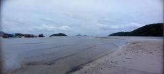 ขายที่ดินพร้อมโฉนดแปลงสวยติดริมทะเลเลียบชายหาด บรรยากาศสวย 