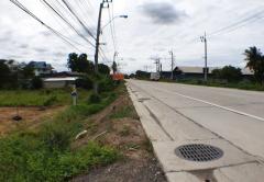 ขายที่ดิน ไทรน้อย ติดถนนบ้านกล้วย-ไทรน้อย เนื้อที่ 9 ไร่ ทำเลดี ติดถนน