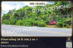 WR-783891 ที่ดินหาดใหญ่ 38 ไร่ 306.2 ตร.ว. สงขลา ใกล้มหาวิทยาลัยสงขลานครินทร์