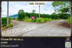 WR-783892 ที่ดินพะโต๊ะ 90 ตร.ว. ชุมพร ใกล้โรงพยาบาลพะโต๊ะ