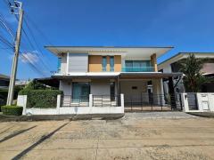 ขายบ้านเดี่ยวหลังมุม พร้อมอยู่ หมู่บ้านเพอร์เฟคเพลส 4 ราชพฤกษ์ ใกล้รถไฟฟ้าสายสีม่วง นนทบุรี.