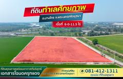 ขายที่ดินทำเลทอง ตำบลช่างเหล็ก อำเภอบางไทร  จ.พระนครศรีอยุธยา  13190