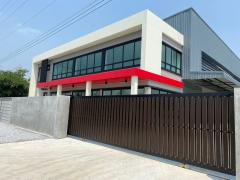 ขายที่ดินย่านบางบัวทอง100ตรว.+โกดัง100ตรม.ราคาเรี่มต้น3.5ล้านบาท