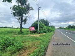ขายที่ดิน เนื้อที่ 19 ไร่ 2 งาน 16 ตารางวา ติดถนนใหญ่ 4 เลน (เส้นนางรอง–บุรีรัมย์) ต.สองห้อง อ.เมือง จ.บุรีรัมย์