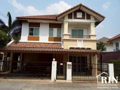 R054-003 ขาย หมู่บ้านวิสต้า วิลล์ ลําลูกกา คลอง 3 เฟส A บ้านเดี่ยว 2 ชั้น ขนาด 56.1 ตารางวา 