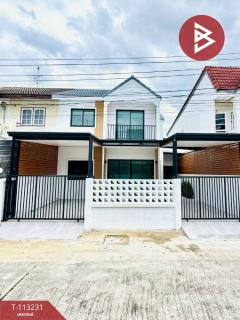 ขายบ้านแฝด-หมู่บ้านจิตตกาญจน์-บางใ
