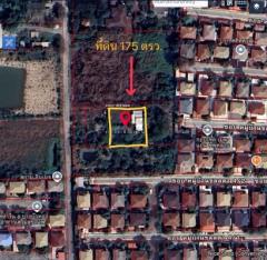 ขายที่ดินพร้อมบ้านเลขที่ 8/8 ม.8 ต.บางรักพัฒนา อ.บางบัวทอง จ.นนทบุรี