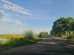 ที่วิวสวยมีไว้ไม่ผิดหวัง  ขายที่ดิน 4ไร่เศษ ติดถนนคอนกรีต ต.มหาราช อ.มหาราช จ.อยุธยา