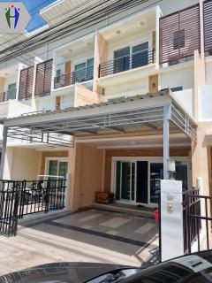 บ้านทาวน์เฮาส์ให้เช่า พัทยา ใกล้ถนนเทพประสิทธิ บ้านจะว่าง 22/07/25