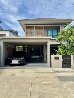 ให้เช่า บ้านเดี่ยว N1783 โคโม่ โบทานิก้า บางนา 165 ตรม 41.8 ตรว