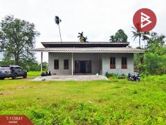 ขายบ้านเดี่ยวพร้อมที่ดิน เนื้อที่ 2 งาน 79 ตร.วา พระพรหม นครศรีธรรมราช
