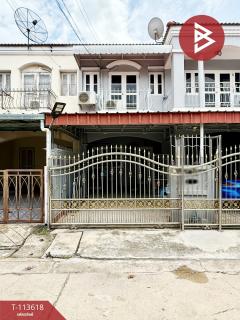 ขายทาวน์เฮ้าส์ หมู่บ้านคลัสเตอร์พาร์ค บางใหญ่ซิตี้ นนทบุรี