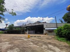 ขายที่ดินพร้อมโรงงาน/โกดัง/อ็อฟฟิศ 2 ชั้น เนื้อที่ 3-1-93 ไร่ พท.ใช้สอยกว่า 5,500 ตรม. ถนนพระประโทน-บ้านแพ้ว อ.เมืองนครปฐม ใกล้อบต.ถนนขาด ผังเมืองสีม่วง ขายเพียง 29 ล้าน