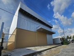ให้เช่าโกดัง ถนนพัฒนาชนบท 4 สร้างใหม่ มีออฟฟิศ  ใกล้สนามบินสุวรรณภูมิ
