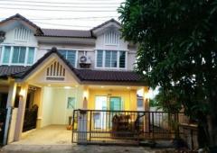 cx ขาย ทาวเฮ้าส์หลังมุม ม.พฤกษาวิลล์ 22 พระราม 5-2 Tel.0999983897