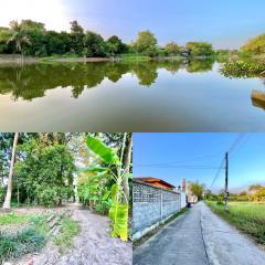 *ลดราคา* ขายสวนติดแม่น้ำนครนายก 1 ไร่ ต.ท่าช้าง อ.เมือง จ.นครนายก ติดถนน