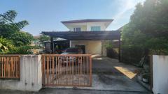 ขายบ้านเดี่ยว 2 ชั้นโครงการมายโฮม ซิลเวอร์เลค สุวินทวงศ์ 78 เนื้อที่ 105.8 ตร.ว. มีทะเลสาบขนาดใหญ่ในโครงการ