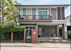 NTG763 ให้เช่า บ้านเดี่ยว ภัสสร เพรสทีจ จตุโชติ-วัชรพล เฟอร์นิเจอร์บิ้วอินทั้งหลัง เฟอร์ครบพร้อมอยู่ ใกล้ทางด่วนสุขาภิบาล5  ทางด่วนจตุโชติ