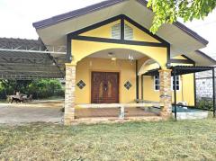 ขายบ้านชั้นเดียวตำบลมาบไผ่บ้านบึงชลบุรีสร้างบนที่ดินเนื้อที่ 100 ตารางวา