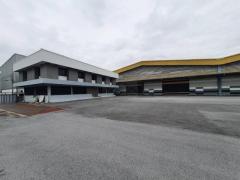 ให้เช่าโกดังพร้อมสำนักงาน 10,500 ตรม. สำโรงใต้ ปู่เจ้าสมิงพราย พื้นที่สีม่วง ขอ รง.4 ได้