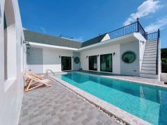 ขายบ้านเขาใหญ่ พูลวิลล่า บ้านใหม่มือหนึ่ง   บ้านเดี่ยวสุดสวย แบบบ้านสวยสไตล์อังกฤษ ทันสมัย 