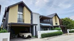RM335 ขายหรือให้เช่าบ้านเดี่ยว โนเบิล เกเบิล วัชรพล บ้านตกแต่งบิ้วท์อินครบ มีwalk-in closet มีห้องแม่บ้าน