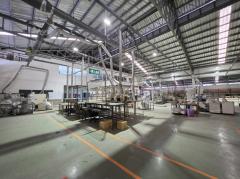 ขาย โรงงาน ย่านบางพลี สมุทรปราการ  1-2-93 ไร่  ผังสีม่วง มีใบรง.4